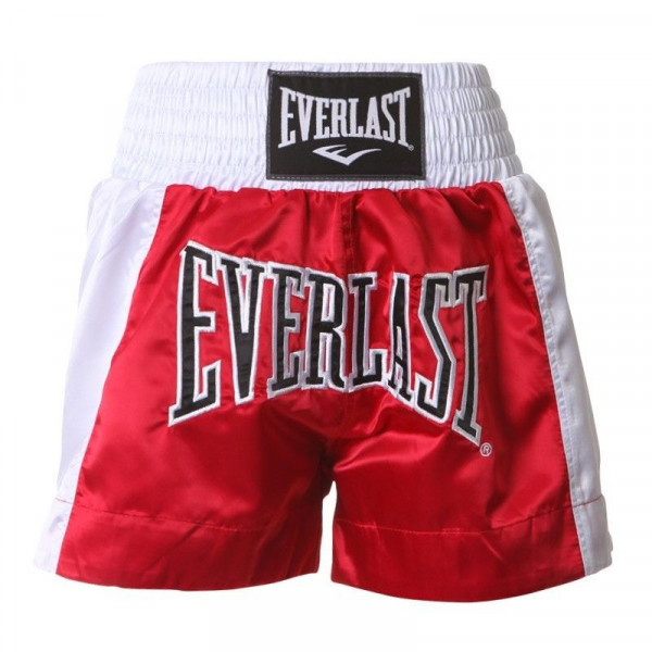 Everlast Boxhose Thai Boxing Shorts EVHEM6 Red/White