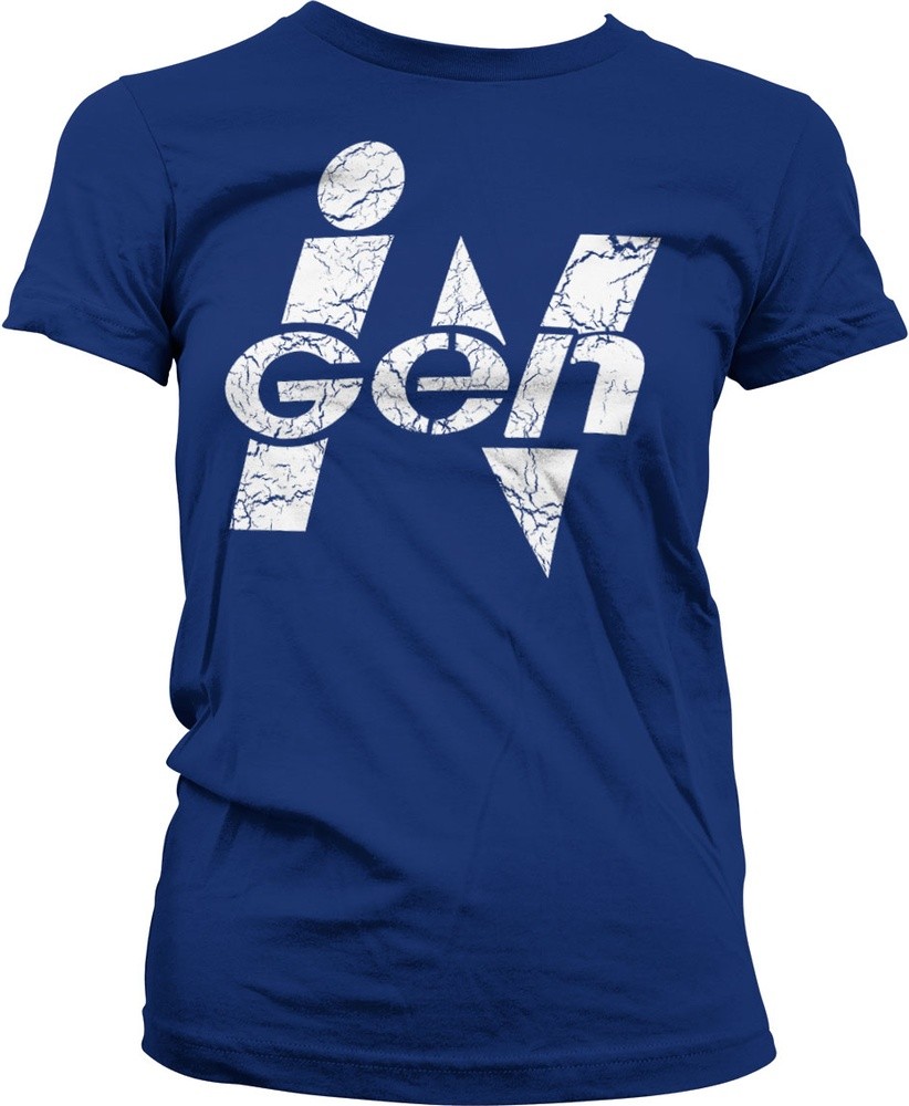 Jurassic Park iGen Girly Tee Damen T-Shirt Blau - Damen