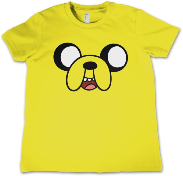 Adventure Time Jake The Dog Girls Kids T-Shirt Yellow