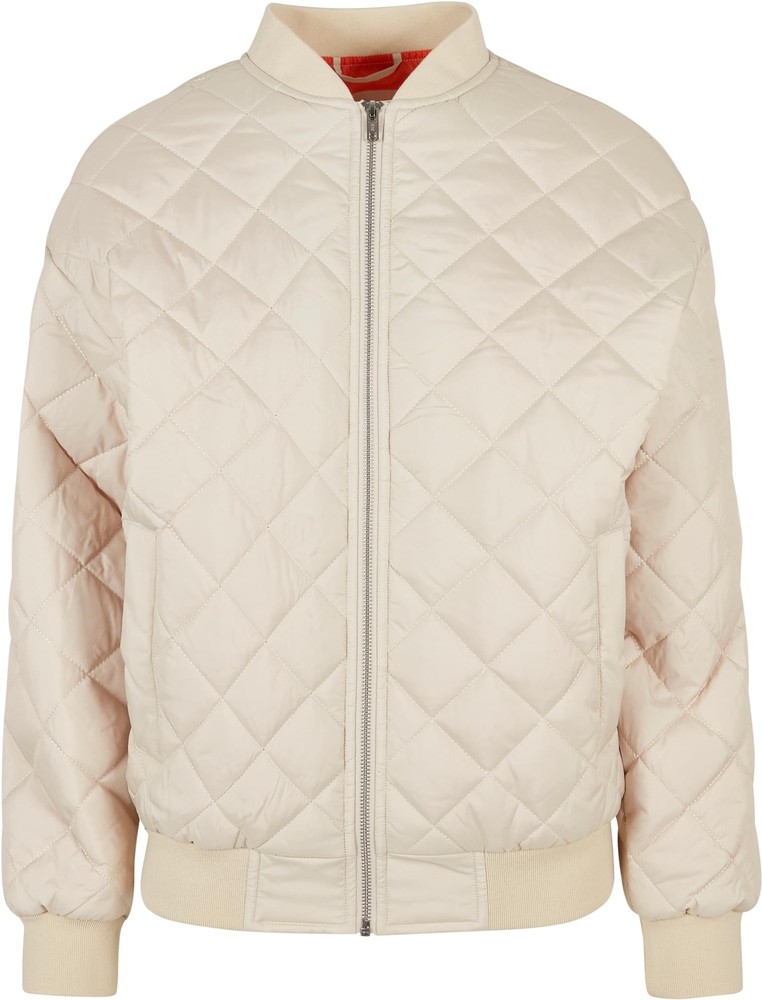 | Quilted Diamond | Urban Softseagrass Women Jacke Bomber Lifestyle Jackets Oversized Ladies | Damen Classics Jacket
