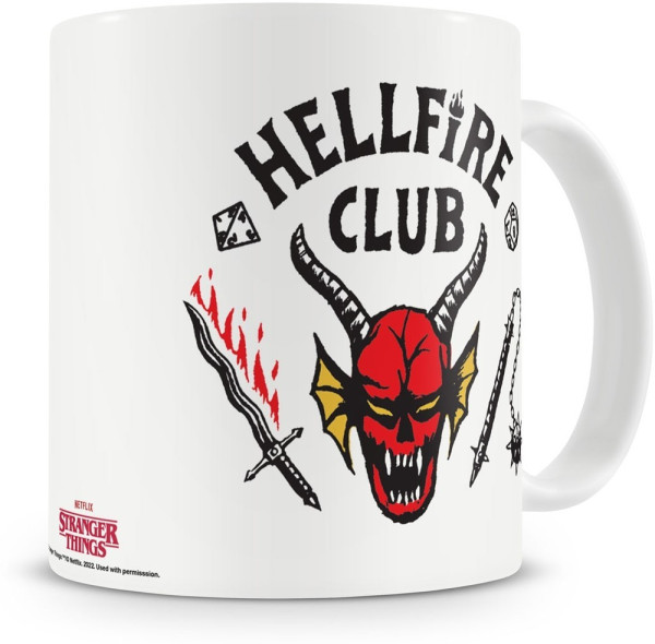 Stranger Things Hellfire Club Coffee Mug Accessoires Mug