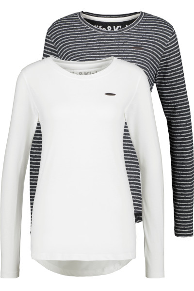 Alife & Kickin Damen Longsleeve LeaAK Doublepack 80834-2101
