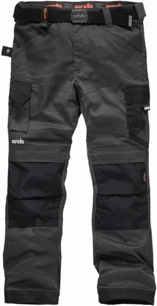 Scruffs Hose Arbeitshose „Pro Flex“ -Anthrazit