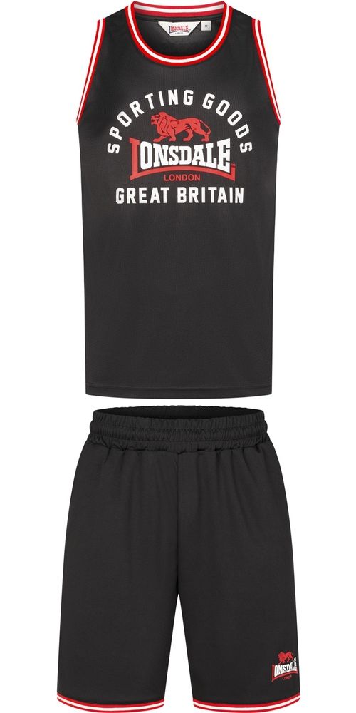Lonsdale Pewsey Singlet & Shorts Set Normale Passform - Herren / Unisex