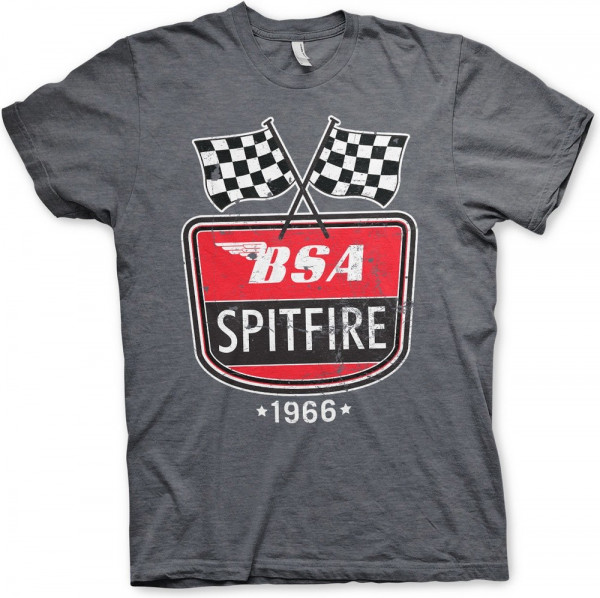BSA Spitfire 1966 T-Shirt Dark-Heather