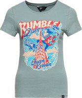 Queen Kerosin Damen Print T-Shirt "Rumble Queen" QKI31005