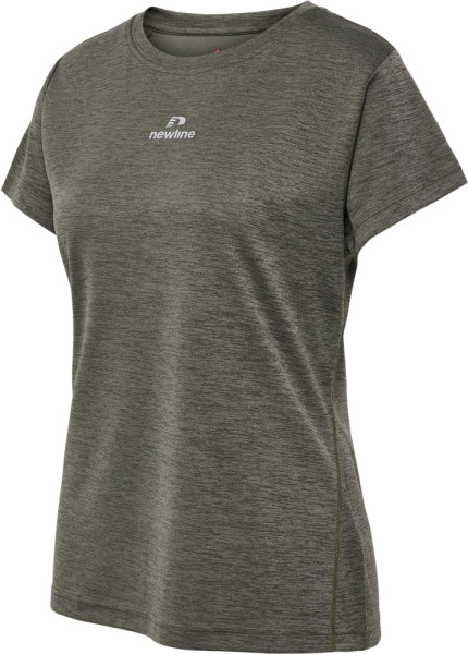 Newline Damen Sportshirt Nwlpace Melange Tee Woman 500421