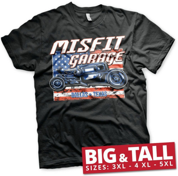 Misfit Garage Old Glory T-Shirt DC-1-MG001-H84-8