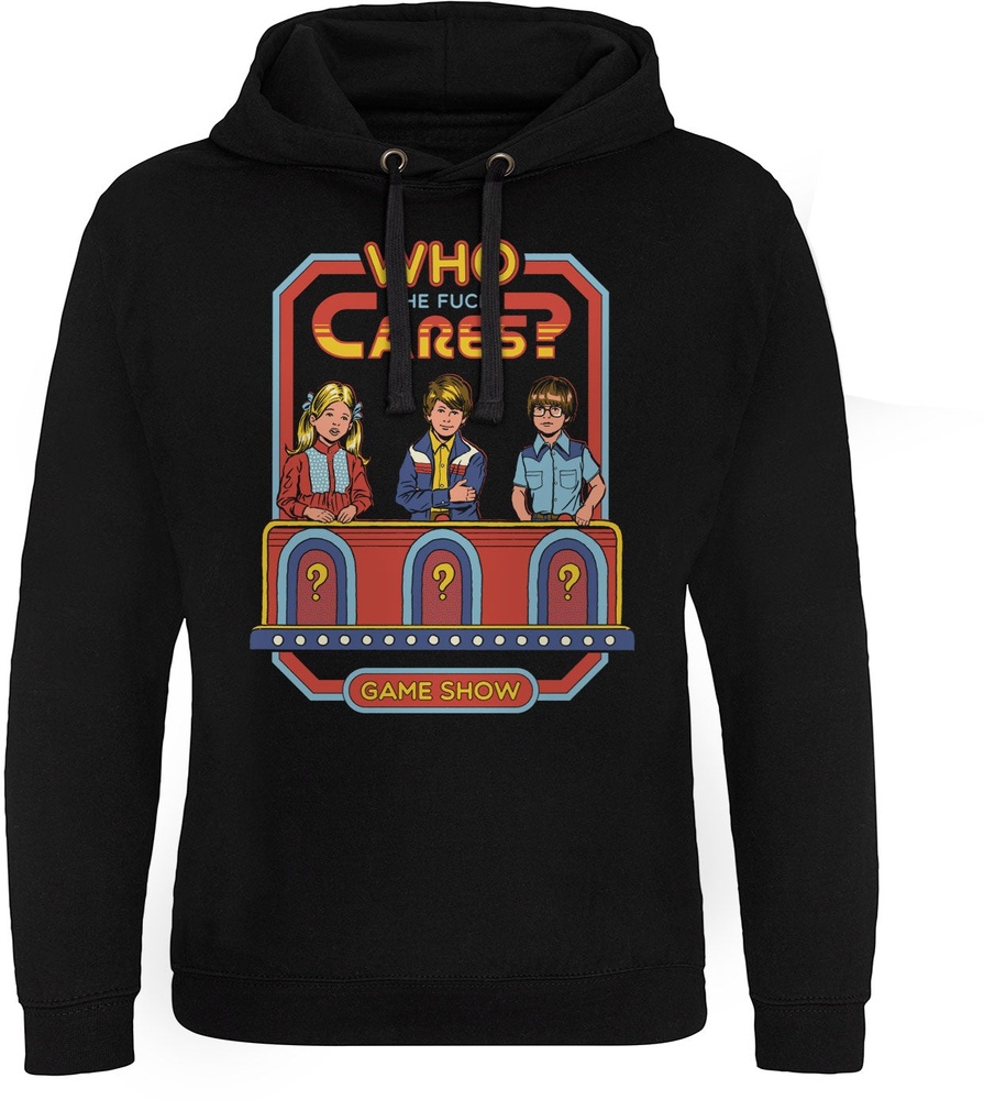 Steven Rhodes Who The F*ck Cares Epic Hoodie Epic Hoodie DTR-37-SR003-DTF706 - Herren / Unisex