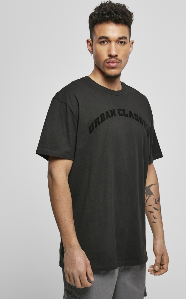 Urban Classics T-Shirt Oversized Gate Tee Schwarz - Herren / Unisex