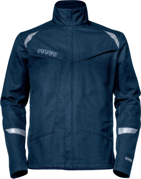 Uvex Arbeitsjacke Suxxeed Multifunction Blau, Nachtblau (88281)