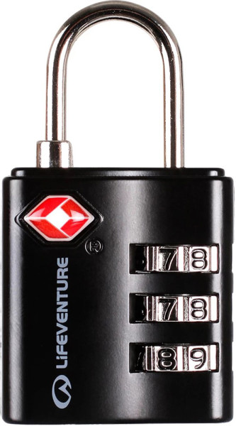 Life Venture Rucksack Gepäcksicherung TSA Combi Lock 91458