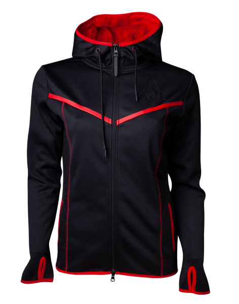 Assassin's Creed Female Sweatshirt Assassin's Creed Odyssey - Technical Dark Women's Hoodie Black