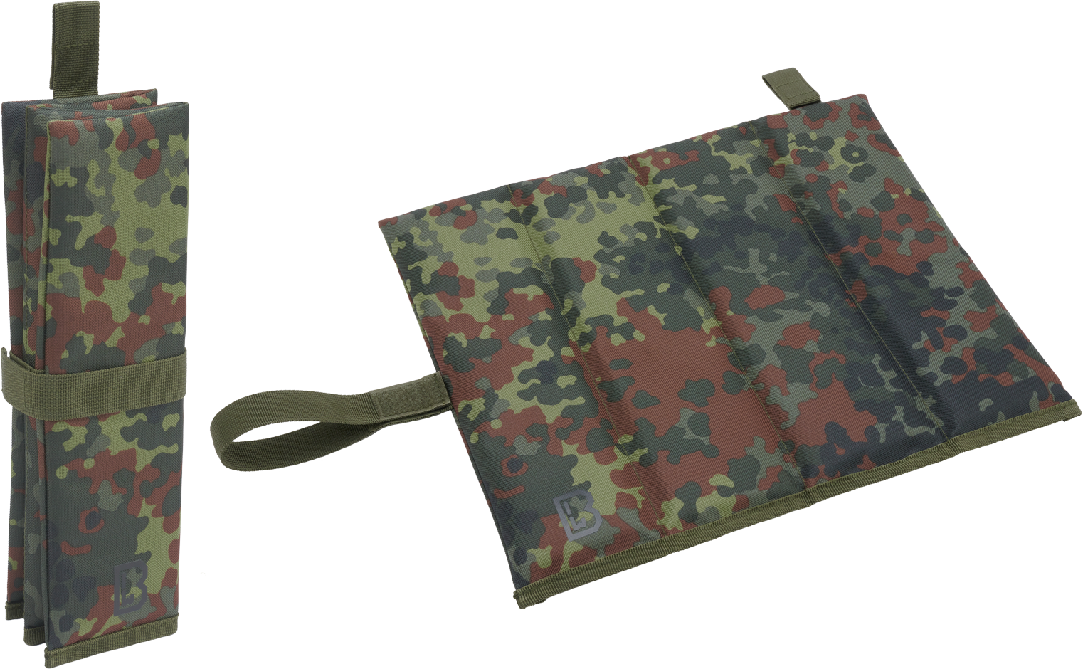 Brandit Accessoire Sit Mat Folded in Flecktarn - Herren / Unisex
