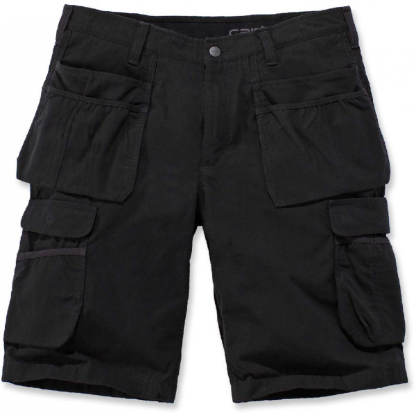 Carhartt Herren Shorts Steel Multipocket Short Black