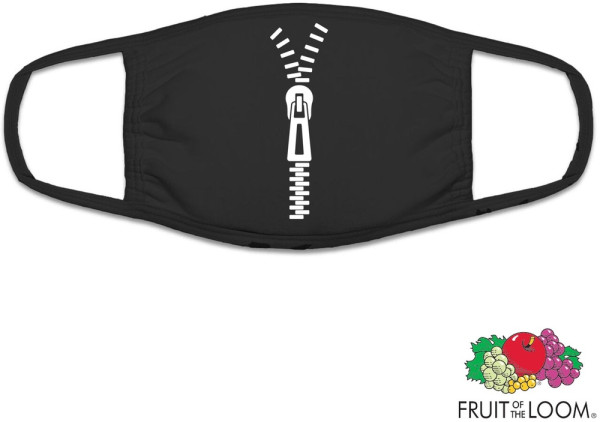 Fruit Of the Loom Maske Zip-Up Face Cover SH-FM019