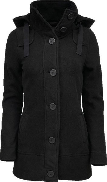 Brandit Damen Jacke Women Square Fleece Jacket Black