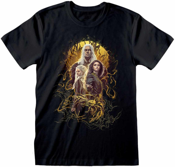 Witcher - Trio Poster (Unisex) T-Shirt Black