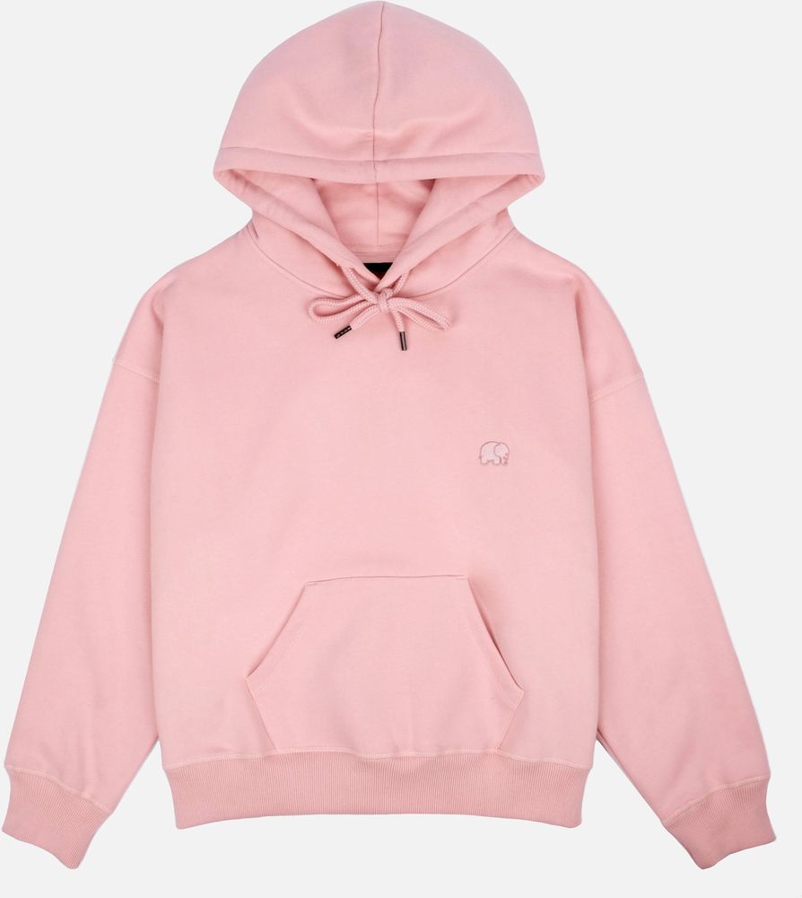 Trendsplant Damen Sweater Women's Organic Essential Oversized Hoodie Pale Pink - Damen