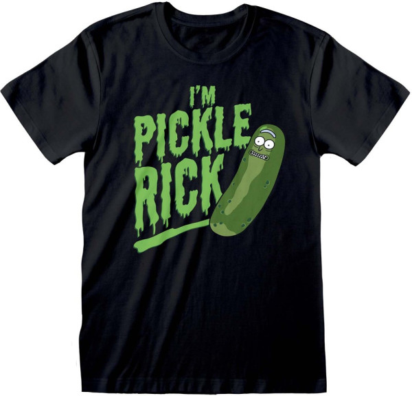Rick And Morty - Im Pickle Rick T-Shirt Black