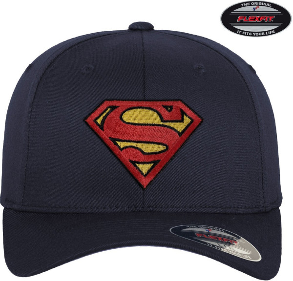 Superman Flexfit Cap Navy