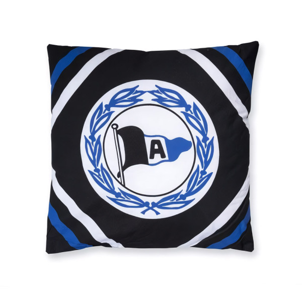 Arminia Bielefeld Kissen Logo Fussball Schwarz/Weiß