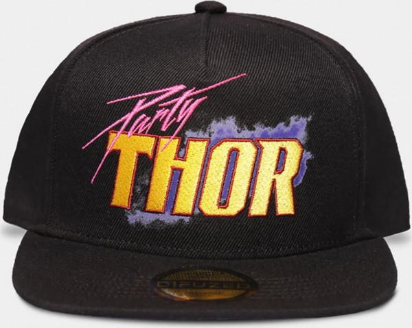 Marvel - What If...? - Thor Party Snapback Cap Black