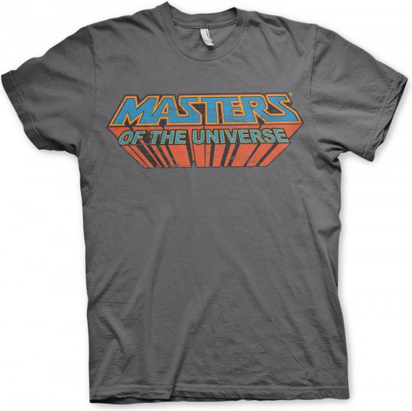 Masters Of The Universe Washed Logo T-Shirt Dark-Grey
