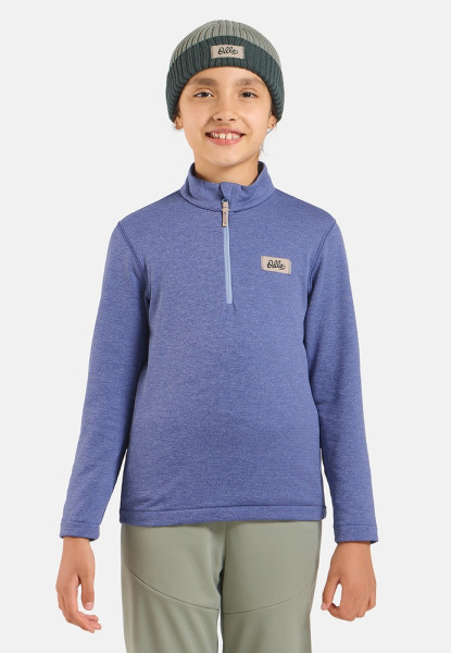 Odlo Kinder Longsleeve Midlayer 1/2 Zip Grid Fleece