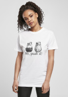 Mister Tee Damen T-Shirt Ladies Push It Tee