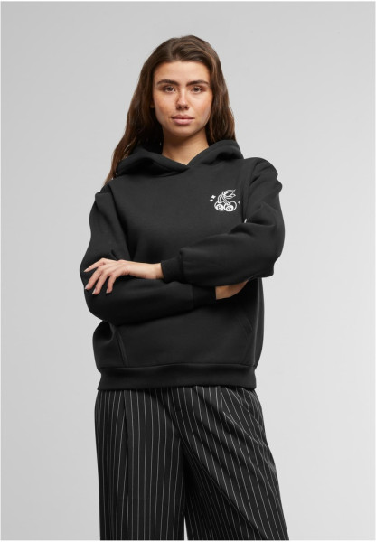Mister Tee Damen Lucky Cherry Ladies Fluffy Hoody MST250