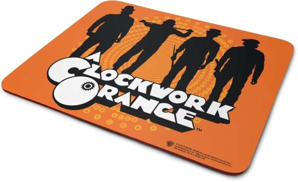 Clockwork Orange Mouse Pad Orange