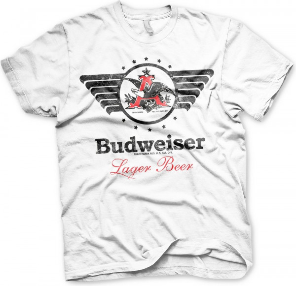 Budweiser Vintage Eagle T-Shirt White