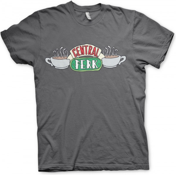 Friends Central Perk T-Shirt Dark-Grey