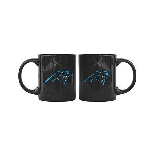 Carolina Panthers Dynamic 2 Mug American Football NFL Schwarz-445ml
