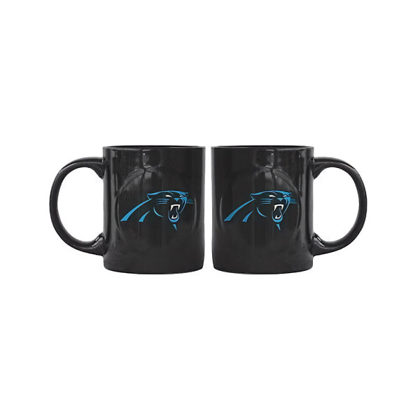 Carolina Panthers Dynamic 2 Mug American Football NFL Schwarz-445ml