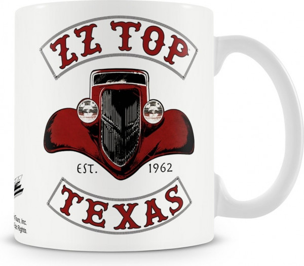 ZZ Top Texas 1962 Coffee Mug Kaffeebecher White