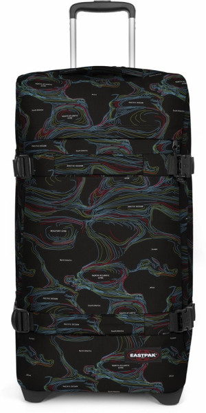 Eastpak Rolltasche Wheeled Luggage Transit'R M Map Black