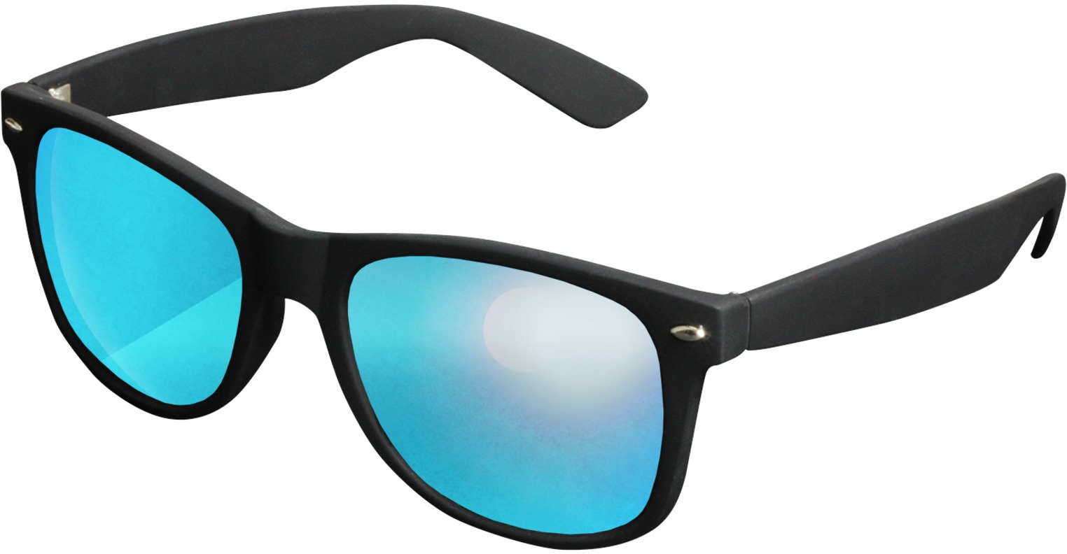 MSTRDS Sonnenbrille | Herren Sunglasses Sonnenbrillen | Lifestyle Black/Blue | Likoma Mirror