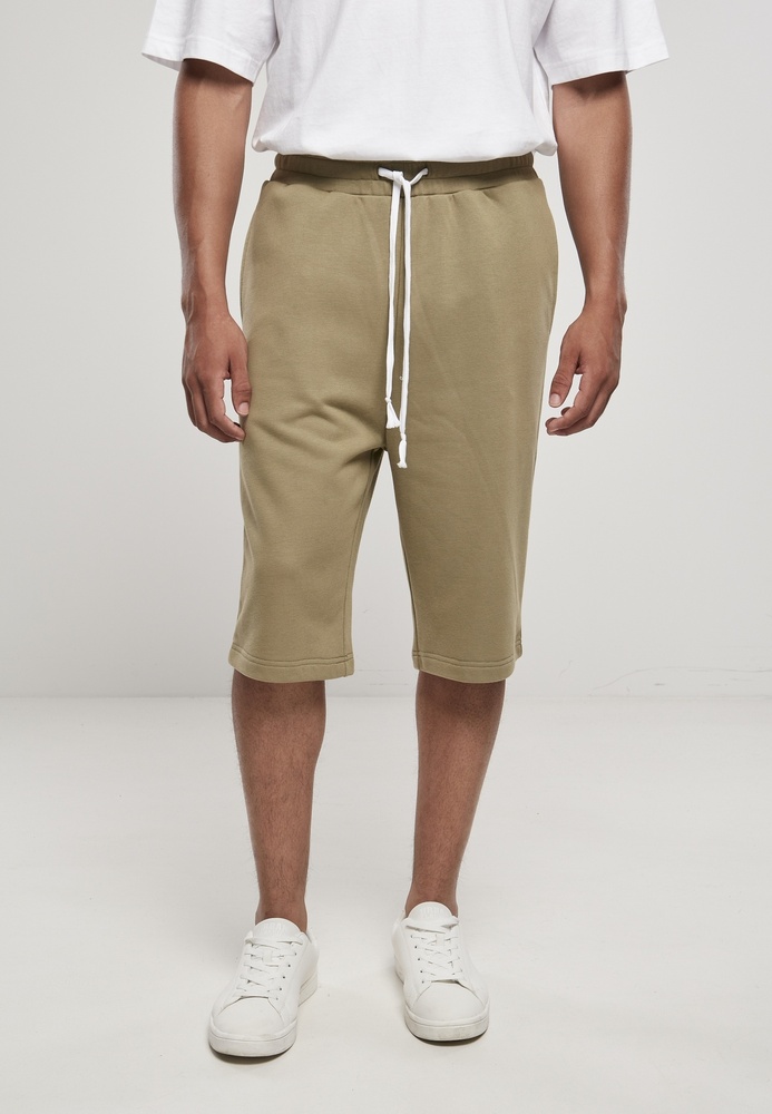 Urban Classics Shorts Low Crotch Sweatshorts Khaki - Herren / Unisex