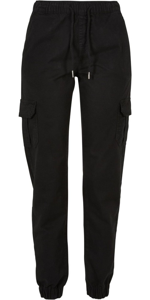 Urban Classics Damen Hose Ladies High Waist Cargo Jogging Pants - Damen