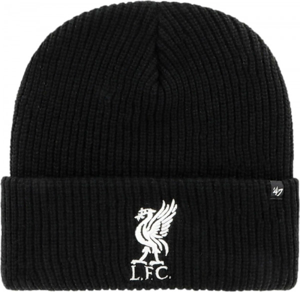 Liverpool FC Black Upper Cut Knit Beanie Fußball Black