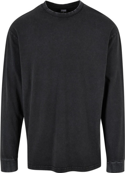 Urban Classics Heavy Boxy Acid Wash Longsleeve