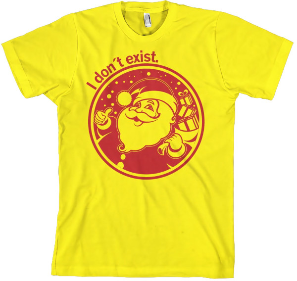 Hybris Santa Don T Exist T-Shirt SH-1-15326-LFH4-2