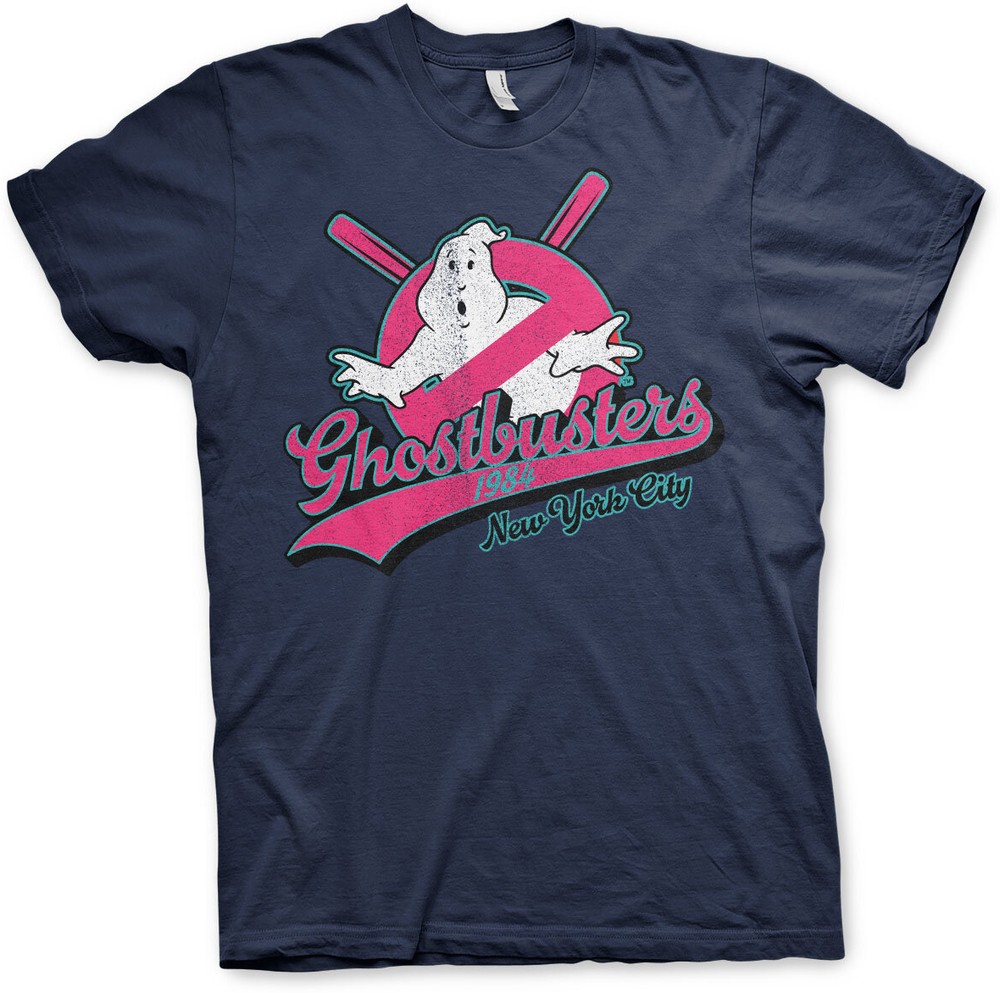 Ghostbusters New York City T-Shirt Blau - Herren / Unisex