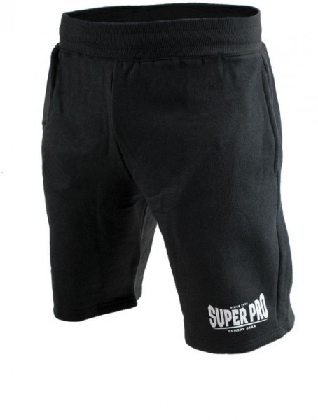 Super Pro Jogging Shorts Schwarz/Weiß