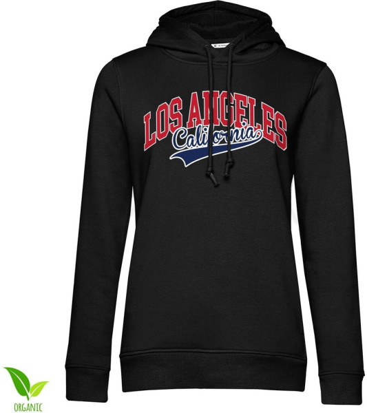 Hybris Los Angeles California Girls Hoodie Damen Black