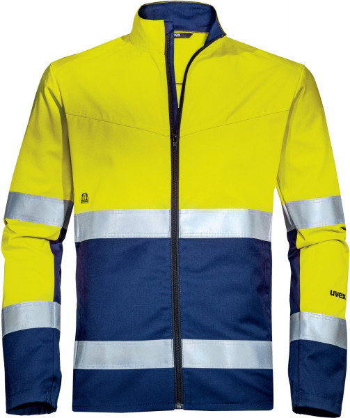 Uvex Arbeitsjacke Construction Gelb, Blau, Warngelb (88266)