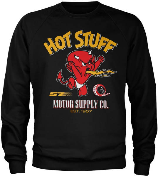 Hot Stuff - Motor Supply Co Sweatshirt Black