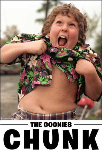 The Goonies Chunk Poster Multicolor